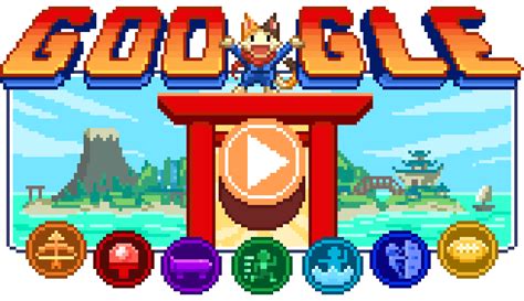 Doodle Champion Island Games Begin! .